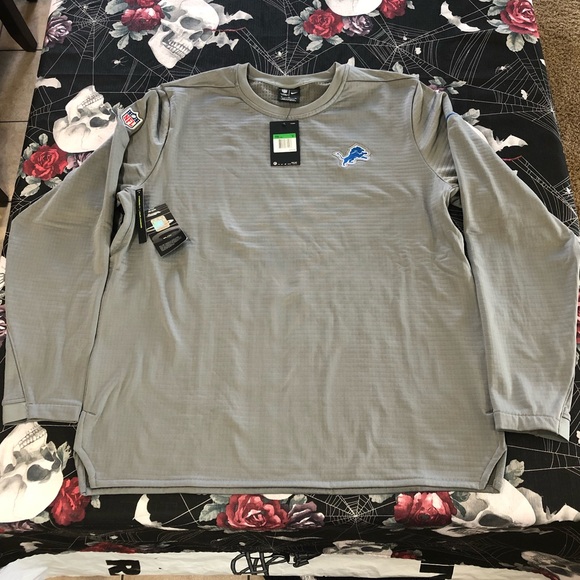 detroit lions nike sweatshirt